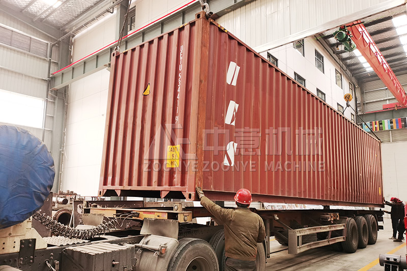 砂石生產(chǎn)線發(fā)往印度